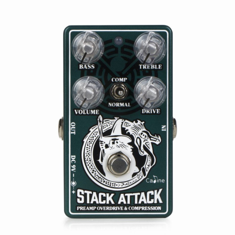 Caline Stack Attack Preamp Overdrive CompressorEfekt Gitara Elektryczna Akustyczna