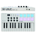 M Vave Kontroler MIDI Keyboard II 25 klawiszy 8 Pad