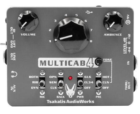 TASKALIS Preamp Cab Symulator IR MultiCab 4