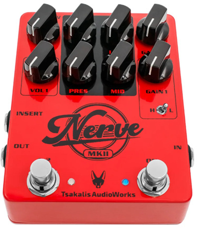 TSAKALIS High Gain Distortion Nerve MKII TSAKALIS High Gain Distortion Nerve MKII