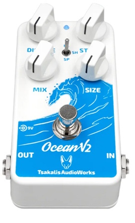 TSAKALIS Reverb Ocean V2 Efekt Gitarowy TSAKALIS Reverb Ocean V2 Efekt Gitarowy