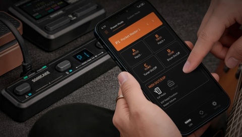 SINICAKE Pocket Control Sterownik MIDI Bezprzewodwy i Przewodowy Biały